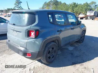 2017 Jeep Renegade Sport with VIN ZACCJAAHXHPE99190, listed as a IAAI auction lot 41682359 with 151,059 mi miles and . Bid and sale history available at DreamBid. Image 4.