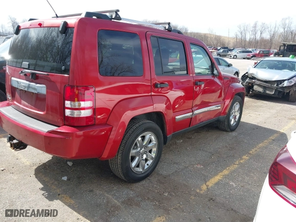 2009 Jeep Liberty Limited with VIN 1J8GN58K69W538451, listed as a IAAI auction lot 41826993 with 147,678 mi miles. Bid and sale history available at carsss.com. Image 4.