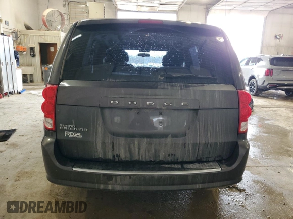 2016 Dodge Grand Caravan SE with VIN 2C4RDGBG9GR360687, listed as a Copart auction lot 47573325 with 199,928 mi miles and Salvage Title. Bid and sale history available at DreamBid. Image 6.