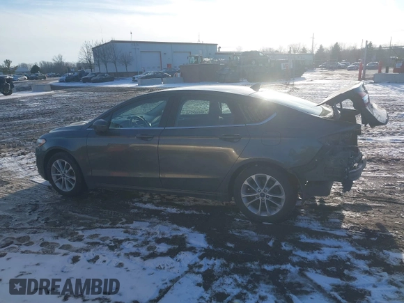 2020 Ford Fusion SE with VIN 3FA6P0HD7LR109496, listed as a IAAI auction lot 41546160 with 42,938 mi miles. Bid and sale history available at carsss.com. Image 15.