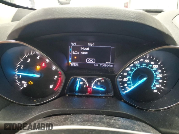 2013 Ford Escape SEL with VIN 1FMCU9H93DUB60294, listed as a Copart auction lot 50298645 with 200,954 mi miles and Salvage Title. Bid and sale history available at DreamBid. Image 9.