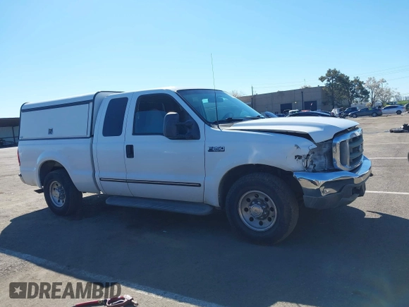 2000 Ford F-250 XL with VIN 1FTNX20L7YEB45347, listed as a IAAI auction lot 41867503 with 101,212 mi miles and . Bid and sale history available at DreamBid. Image 13.