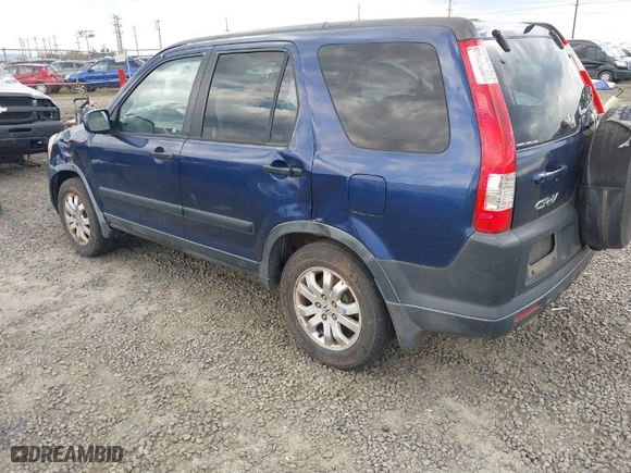 2005 Honda CR-V EX with VIN JHLRD78865C039845, listed as a IAAI auction lot 41885820 with 266,354 mi miles. Bid and sale history available at carsss.com. Image 3.