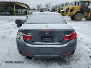 2018 BMW 4 Series 430i xDrive with VIN WBA4Z3C53JEC57500, listed as a Copart auction lot 87028974 with 63,727 mi miles and Salvage Title. Bid and sale history available at DreamBid. Image 6.