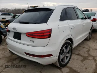 2015 Audi Q3 2.0T Premium Plus with VIN WA1EFCFS3FR000975, listed as a Copart auction lot 69499682 with 93,061 mi miles. Bid and sale history available at carsss.com. Image 3.