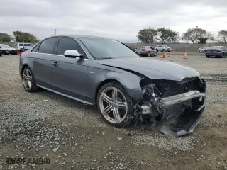2016 Audi S4 Premium Plus with VIN WAUDGAFLXGA002067, listed as a Copart auction lot 44027515 with 63,951 mi miles and Salvage Title. Bid and sale history available at carsss.com. Image 4.