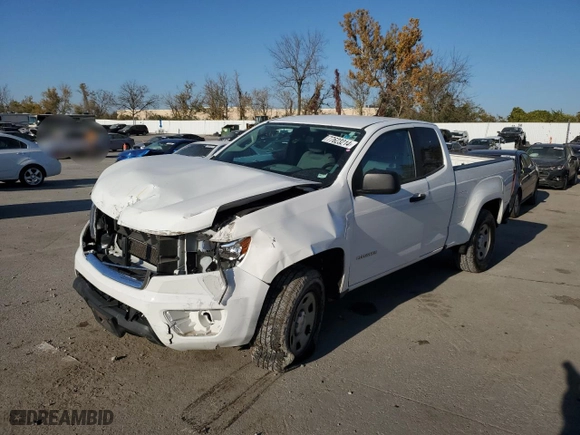 2017 Chevrolet Colorado 2WD WT with VIN 1GCHSBEN5H1327660, listed as a Copart auction lot 77623214 with 97,660 mi miles and Salvage Title. Bid and sale history available at carsss.com. Image 1.
