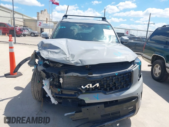 2024 Kia Telluride SX X-Pro с VIN 5XYP5DGC2RG492156, выставлен на аукционе IAAI как лот 42193572 с пробегом 7 888 миль миль и . История ставок и продаж доступна на DreamBid. Изображение 12.