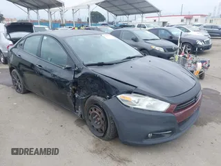 2016 Dodge Dart SXT with VIN 1C3CDFBB3GD752298, listed as a IAAI auction lot 41884295 with 61,736 mi miles. Bid and sale history available at carsss.com. Image 1.