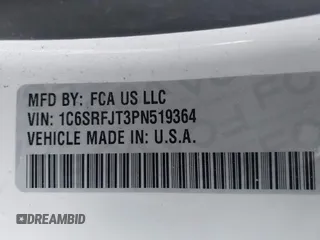2023 Ram 1500 Laramie with VIN 1C6SRFJT3PN519364, listed as a IAAI auction lot 41553431 with 23,541 mi miles and . Bid and sale history available at DreamBid. Image 9.