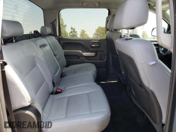 2015 Chevrolet Silverado 1500 LT with VIN 3GCPCREC1FG445638, listed as a Copart auction lot 55586395 with 106,317 mi miles and Salvage Title. Bid and sale history available at DreamBid. Image 10.
