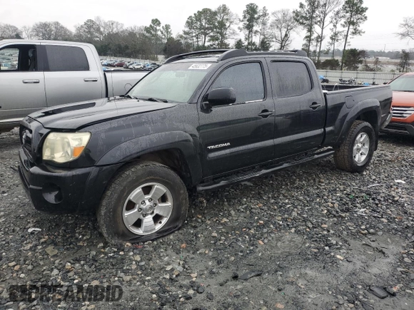 2005 Toyota Tacoma PreRunner with VIN 5TEKU72N45Z021374, listed as a Copart auction lot 45632775 with 183,310 mi miles and Salvage Title. Bid and sale history available at carsss.com. Image 1.