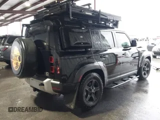 2023 Land Rover Defender S with VIN SALEJ7EX6P2137517, listed as a IAAI auction lot 41502561 with 13,998 mi miles and . Bid and sale history available at DreamBid. Image 4.