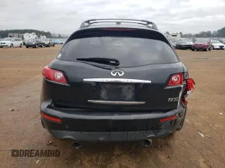 2006 Infiniti FX35 with VIN JNRAS08U26X104012, listed as a Copart auction lot 43665375 with 164,642 mi miles and Salvage Title. Bid and sale history available at carsss.com. Image 6.