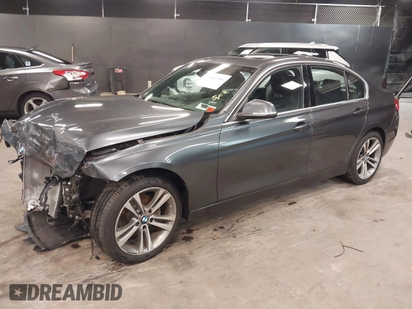 2018 BMW 3 Series 330i xDrive with VIN WBA8D9C58JA608327, listed as a IAAI auction lot 40843366 with 60,773 mi miles and . Bid and sale history available at DreamBid. Image 2.
