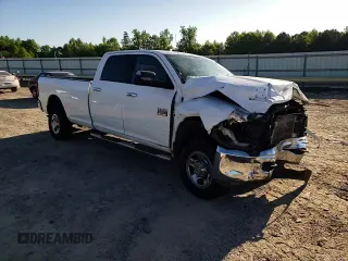 2012 Ram 2500 SLT with VIN 3C6UD5JLXCG102599, listed as a Copart auction lot 52907184 with Not provided miles and Salvage title. Bid and sale history available at DreamBid. Image 11.