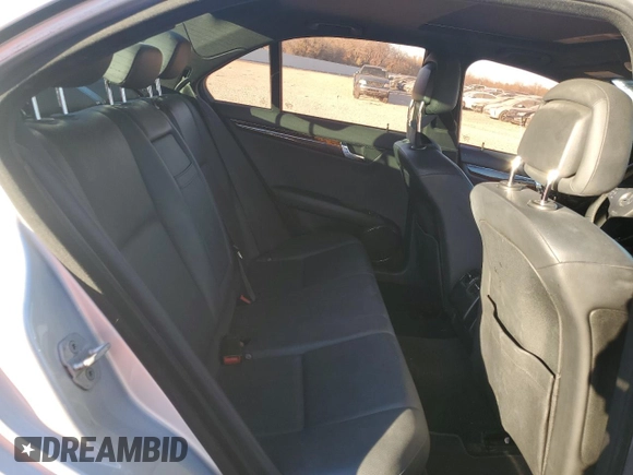 2011 Mercedes-Benz C 350 Sport with VIN WDDGF5GB2BR141092, listed as a Copart auction lot 84514624 with 139,550 mi miles and Salvage title. Bid and sale history available at DreamBid. Image 10.