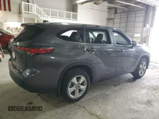 2023 Toyota Highlander L with VIN 5TDKDRBH9PS034482, listed as a Copart auction lot 57347815 with 26,150 mi miles and Salvage title. Bid and sale history available at DreamBid. Image 3.
