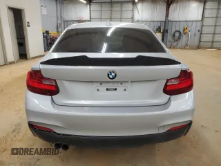 2015 BMW 2 Series 228i with VIN WBA1F5C54FV343572, listed as a Copart auction lot 45879685 with 90,715 mi miles and Salvage Title. Bid and sale history available at carsss.com. Image 6.