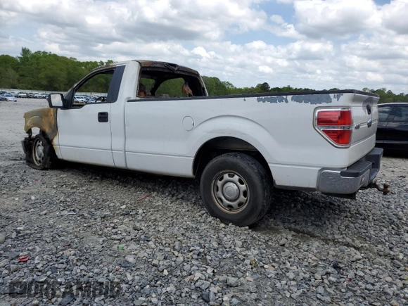 2010 Ford F-150 XL with VIN 1FTMF1CW6AKA22032, listed as a Copart auction lot 51822545 with Not provided miles and Non repairable. Bid and sale history available at DreamBid. Image 2.