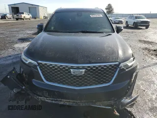 2024 Cadillac XT6 AWD Premium Luxury with VIN 1GYKPDRS4RZ709047, listed as a Copart auction lot 46753105 with 17,108 mi miles and Salvage Title. Bid and sale history available at carsss.com. Image 5.