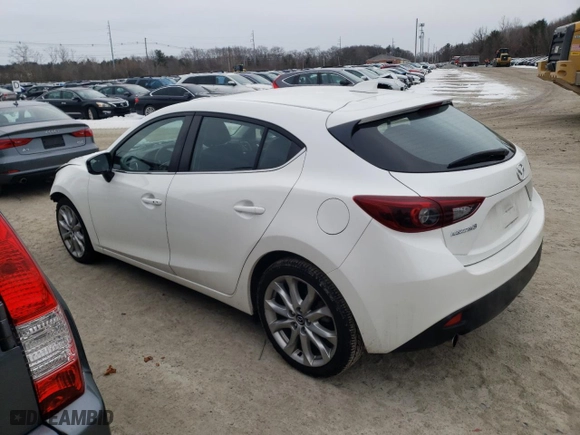 2014 Mazda Mazda3 s Grand Touring with VIN JM1BM1M30E1103850, listed as a Copart auction lot 42860415 with 120,301 mi miles and Clean Title. Bid and sale history available at carsss.com. Image 2.