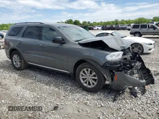 2023 Dodge Durango SXT with VIN 1C4RDHAG6PC630345, listed as a Copart auction lot 56040345 with 37,043 mi miles and Salvage title. Bid and sale history available at DreamBid. Image 4.