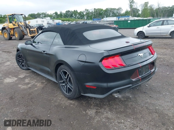 2018 Ford Mustang EcoBoost Premium with VIN 1FATP8UHXJ5171341, listed as a IAAI auction lot 42366152 with 82,426 mi miles and . Bid and sale history available at DreamBid. Image 3.