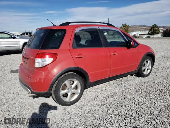2007 Suzuki SX4 with VIN JS2YB413075103757, listed as a Copart auction lot 46466245 with 56,471 mi miles and Salvage Title. Bid and sale history available at carsss.com. Image 3.