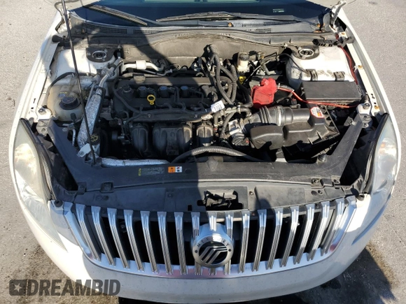 2010 Mercury Milan Premier with VIN 3MEHM0JA8AR663119, listed as a Copart auction lot 61850955 with 106,205 mi miles and Salvage title. Bid and sale history available at DreamBid. Image 11.