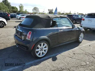 2006 MINI Convertible S with VIN WMWRH33536TK59272, listed as a Copart auction lot 51144475 with 46,024 mi miles and Salvage Title. Bid and sale history available at DreamBid. Image 3.