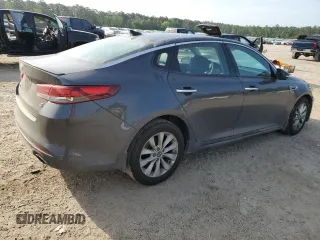 2018 Kia Optima S with VIN 5XXGT4L33JG245426, listed as a Copart auction lot 53993875 with 95,108 mi miles and Salvage title. Bid and sale history available at DreamBid. Image 3.