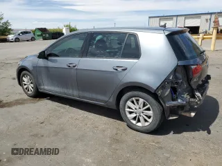 2015 Volkswagen Golf TSI S с VIN 3VW217AU0FM013804, выставлен на аукционе Copart как лот 53362275 с пробегом 59 025 миль миль и Списание • Salvage title. История ставок и продаж доступна на DreamBid. Изображение 2.