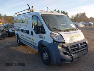 2018 Ram ProMaster Cargo with VIN 3C6TRVAG7JE107042, listed as a IAAI auction lot 40856879 with 250,956 mi miles and . Bid and sale history available at DreamBid. Image 1.