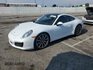 2017 Porsche 911 Carrera z VIN WP0AA2A96HS106530, wystawiony jako Copart lot #54145815 z przebiegiem 73 341 mil mil oraz Szkoda całkowita • Salvage title. Historia ofert i sprzedaży dostępna na DreamBid. Obrazek 1.