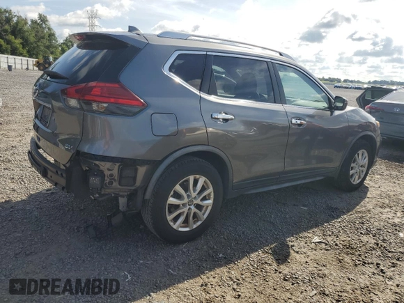 2017 Nissan Rogue SV with VIN JN8AT2MT2HW397929, listed as a Copart auction lot 63977555 with 84,059 mi miles and Salvage title. Bid and sale history available at DreamBid. Image 3.