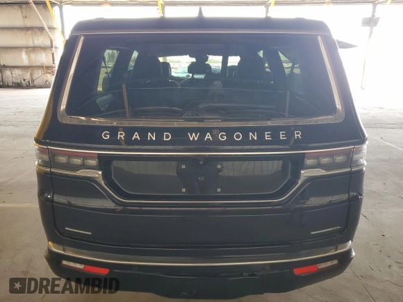 2023 Jeep Grand Wagoneer Series II с VIN 1C4SJSFP7PS556908, выставлен на аукционе Copart как лот 58543354 с пробегом 8 221 миль миль и Чистый • Clean title. История ставок и продаж доступна на DreamBid. Изображение 6.