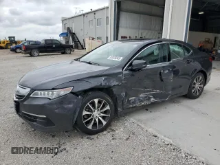 2015 Acura TLX with VIN 19UUB1F37FA010497, listed as a Copart auction lot 62029345 with 182,675 mi miles and Salvage title. Bid and sale history available at DreamBid. Image 1.