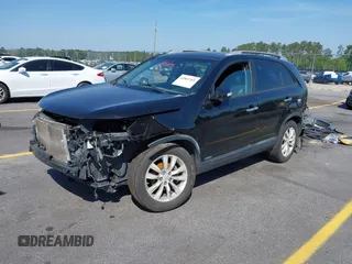 2011 Kia Sorento EX with VIN 5XYKUDA27BG053442, listed as a IAAI auction lot 42062265 with 120,996 mi miles. Bid and sale history available at carsss.com. Image 2.