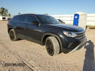 2022 Volkswagen Atlas SE with VIN 1V2JC2CA5NC219567, listed as a Copart auction lot 74005214 with 38,539 mi miles and Salvage title. Bid and sale history available at DreamBid. Image 4.