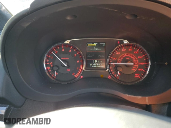2016 Subaru WRX Limited with VIN JF1VA1N60G8830792, listed as a Copart auction lot 44008905 with 119,868 mi miles and Salvage Title. Bid and sale history available at carsss.com. Image 9.