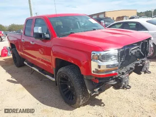 2016 Chevrolet Silverado 1500 Custom with VIN 1GCVKPEC5GZ241988, listed as a IAAI auction lot 41777450 with 160,805 mi miles. Bid and sale history available at carsss.com. Image 1.