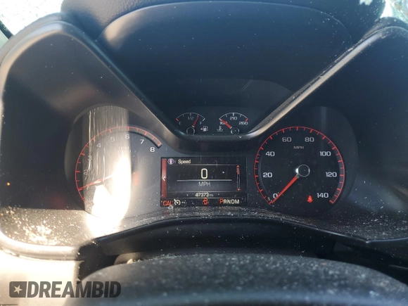 2016 GMC Canyon 4WD SLE with VIN 1GTG6CE35G1151048, listed as a Copart auction lot 47221485 with 47,373 mi miles and Salvage Title. Bid and sale history available at carsss.com. Image 9.