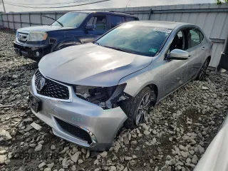 2019 Acura TLX with VIN 19UUB2F38KA001601, listed as a Copart auction lot 63490025 with 30,757 mi miles and Salvage title. Bid and sale history available at DreamBid. Image 1.