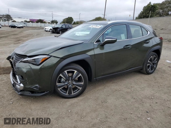 2024 Lexus UX with VIN JTHX6JBH3R2192570, listed as a Copart auction lot 86217824 with 3,155 mi miles and Salvage Title. Bid and sale history available at carsss.com. Image 1.