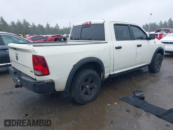 2009 Dodge 1500 SLT with VIN 1D3HV13P59S757293, listed as a IAAI auction lot 41952020 with 156,899 mi miles. Bid and sale history available at carsss.com. Image 4.