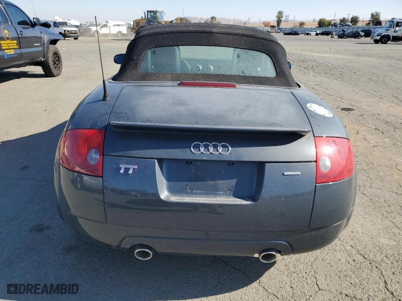 2003 Audi TT with VIN TRUUT28N331007968, listed as a Copart auction lot 80133464 with 999,999 mi miles and Clean Title. Bid and sale history available at carsss.com. Image 6.