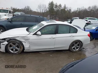 2014 BMW 3 Series 328i xDrive with VIN WBA3B5C56EF599323, listed as a IAAI auction lot 41853533 with 114,358 mi miles. Bid and sale history available at carsss.com. Image 14.