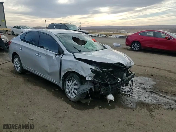 2019 Nissan Sentra SV with VIN 3N1AB7AP1KY390945, listed as a Copart auction lot 46297855 with 0 mi miles and Salvage Title. Bid and sale history available at carsss.com. Image 13.