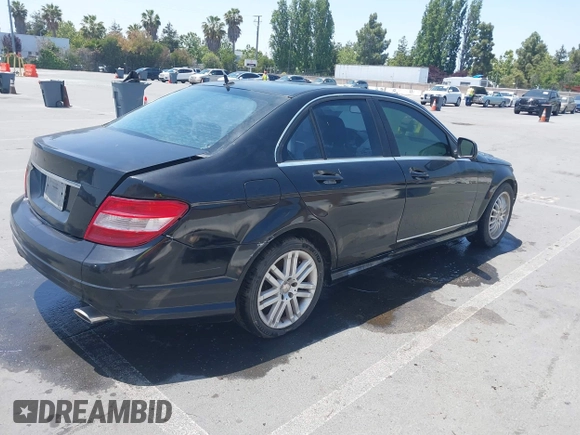 2009 Mercedes-Benz C 300 Sport with VIN WDDGF54X59R066611, listed as a IAAI auction lot 42427651 with Not provided miles and . Bid and sale history available at DreamBid. Image 4.